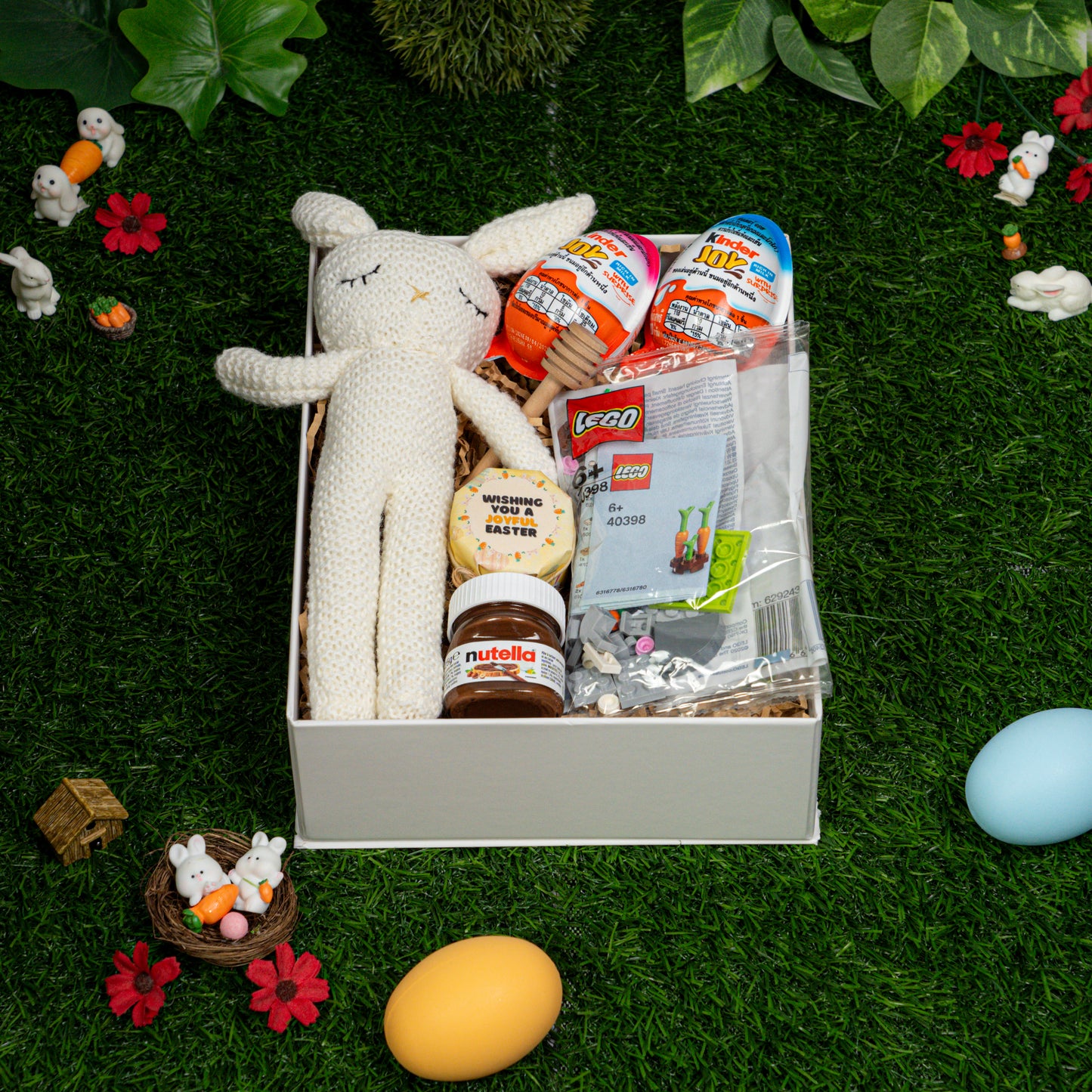 Easter White Bunny Surprise Hamper