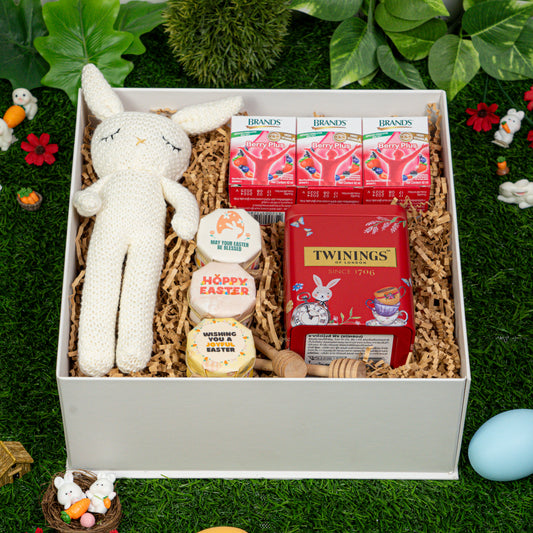 White Easter Fun & Delight Hamper