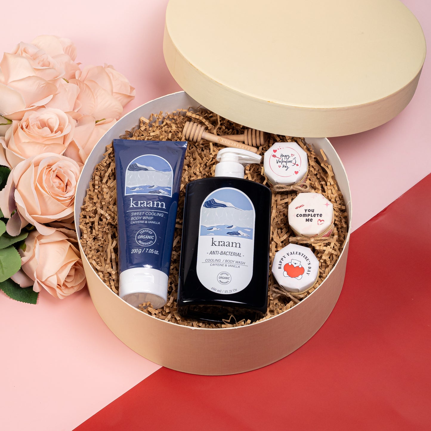 Relaxing Bath & Honey Valentines Hamper